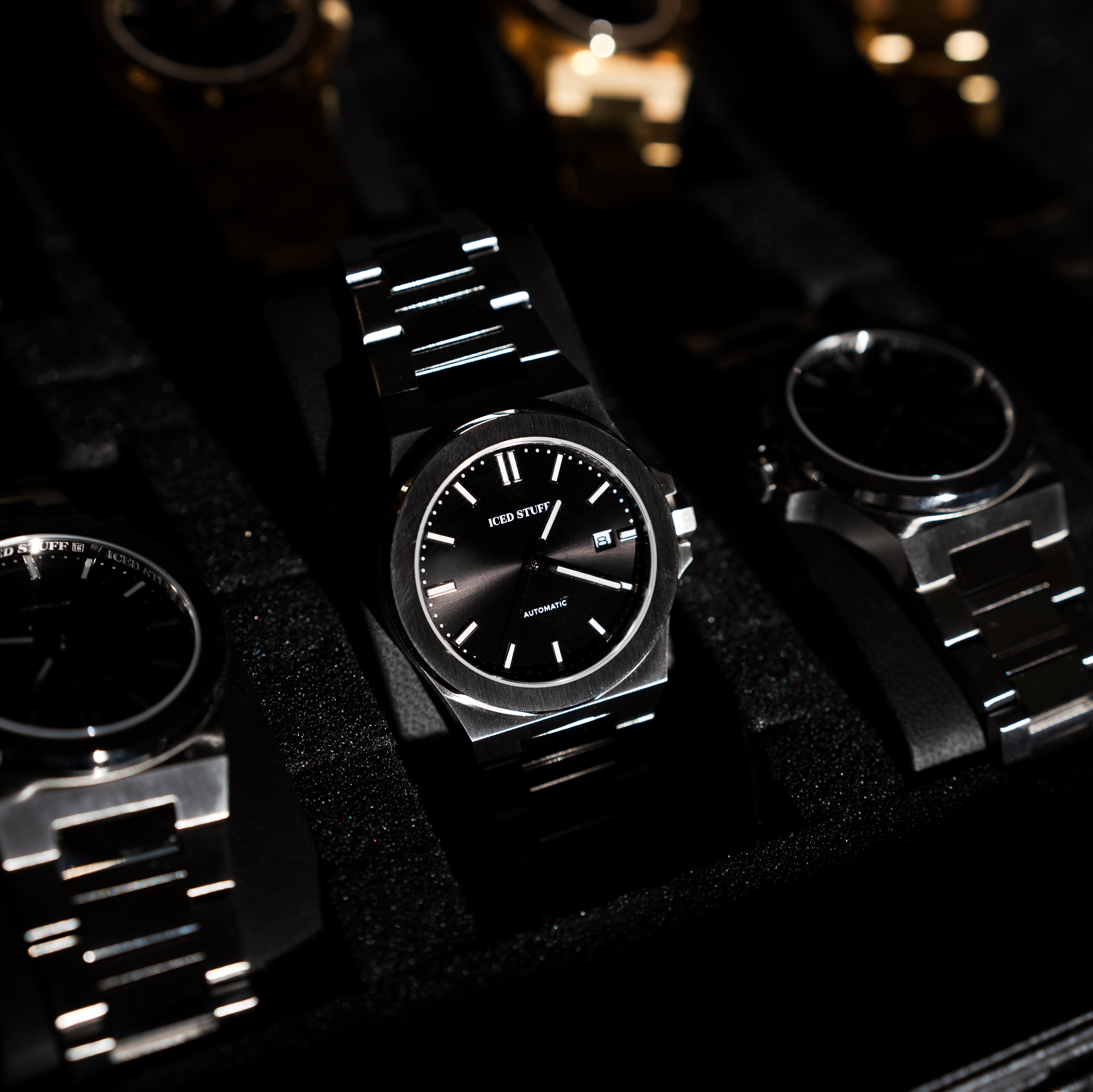 Zegarek Alpha Champ Automatic 40mm Białe Złoto