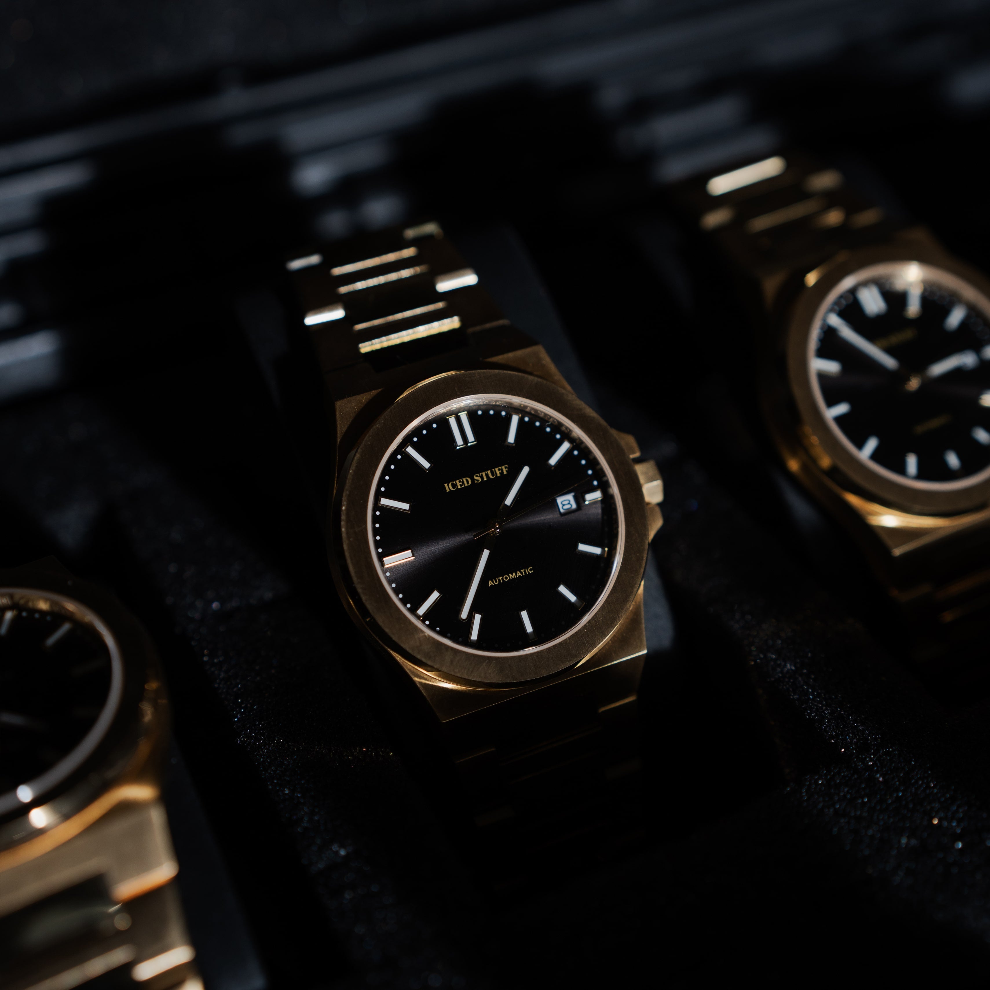 Zegarek Alpha Champ Automatic 40mm Złoto