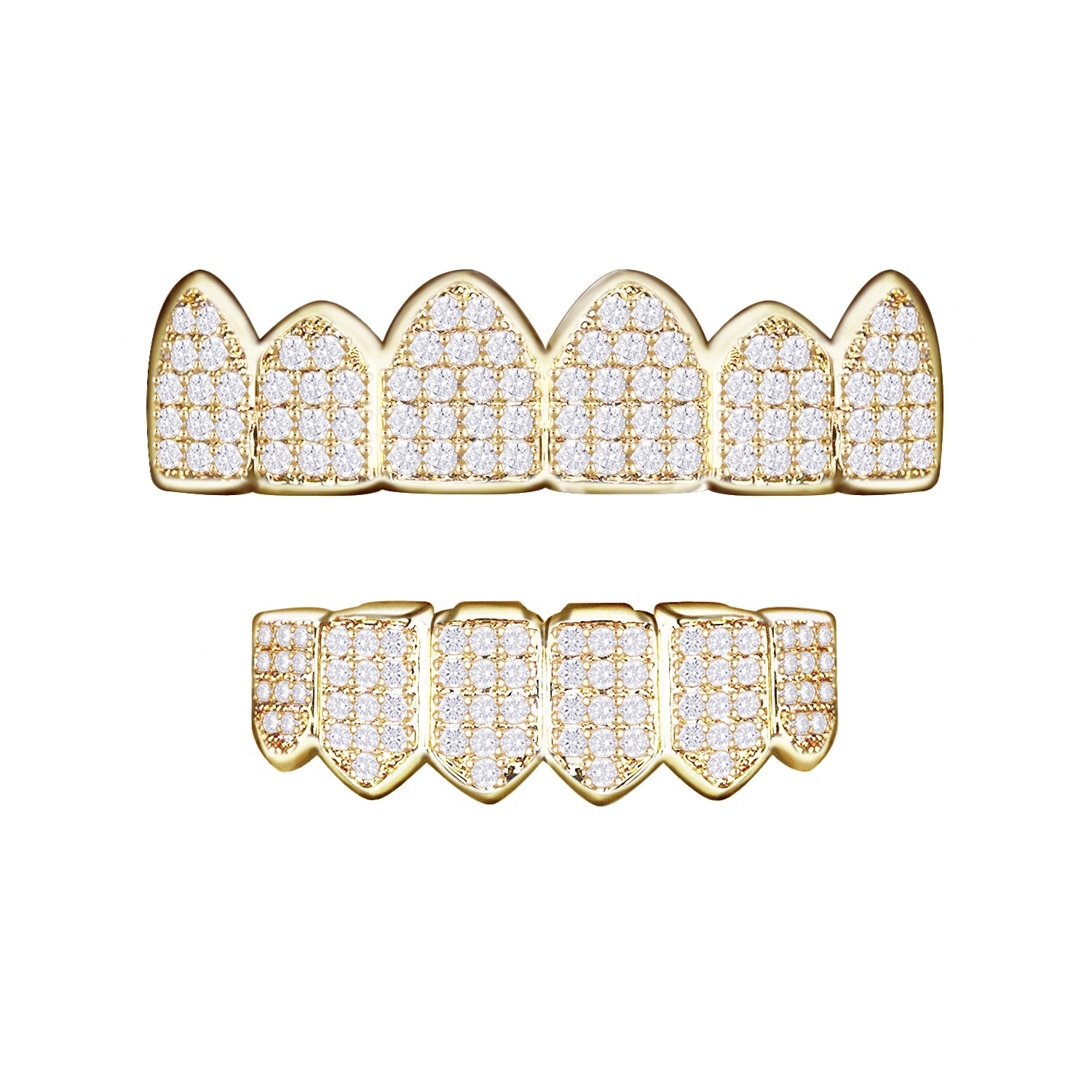 Grillz Diamond Złoto