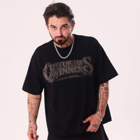 Koszulka Culture of Winners Czarna Boxy Fit