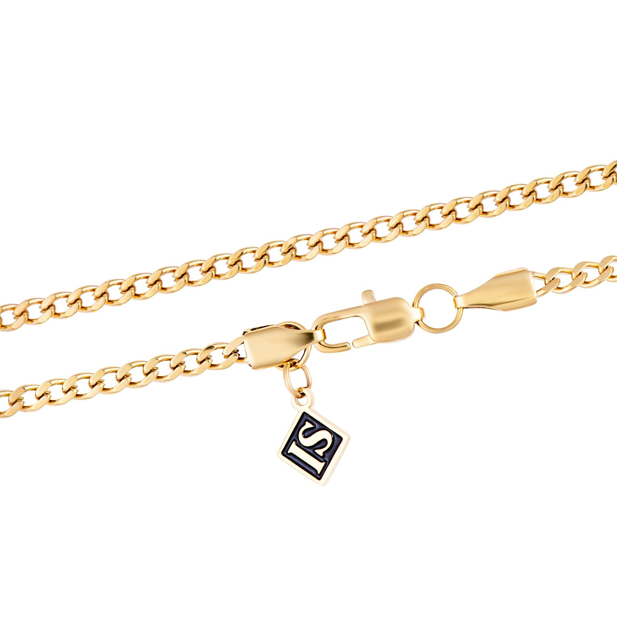 Curb Cuban Link 3mm Złoto - IcedStuff