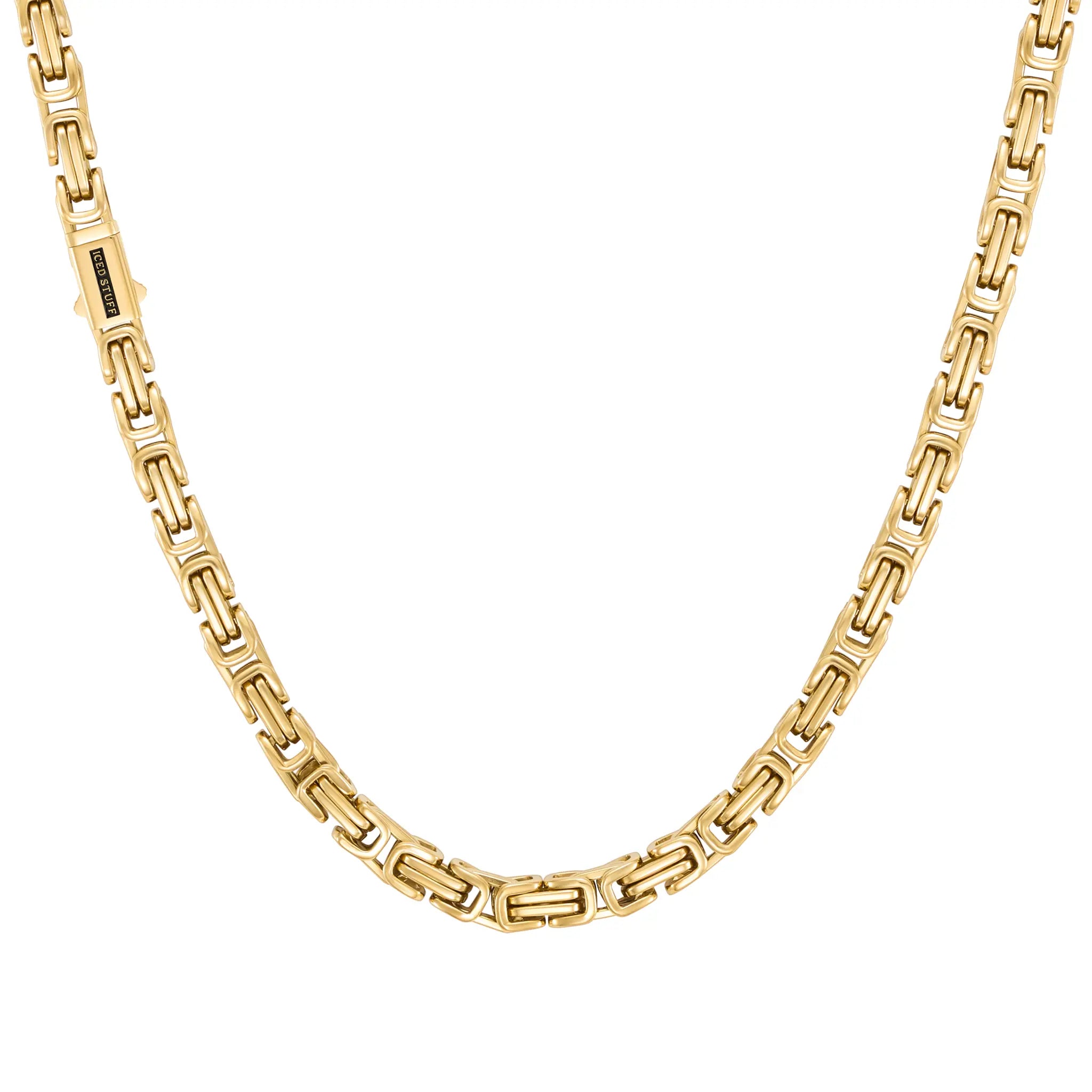 Łańcuch Królewski 7mm Złoto