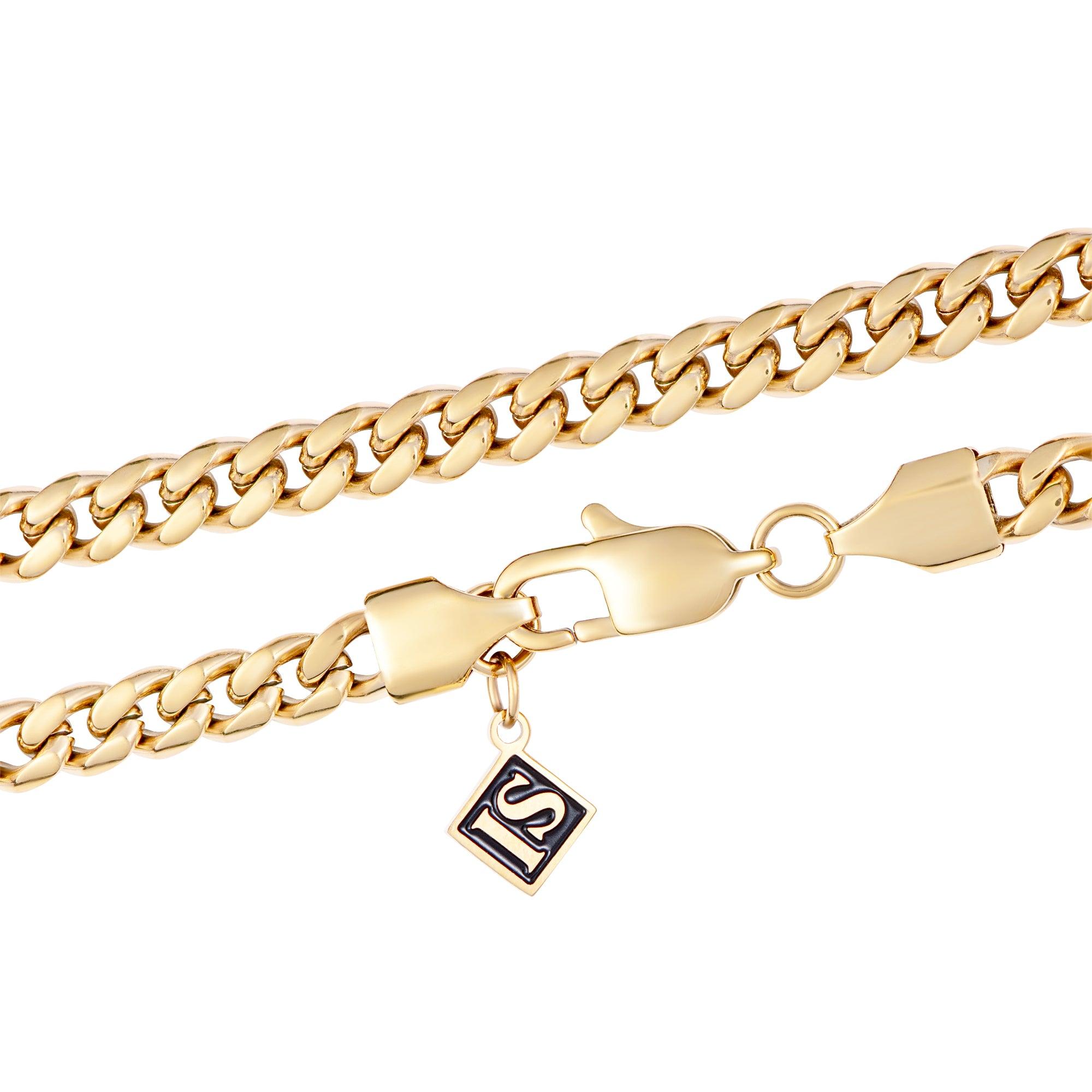 Miami Cuban Link 5mm Złoto - IcedStuff