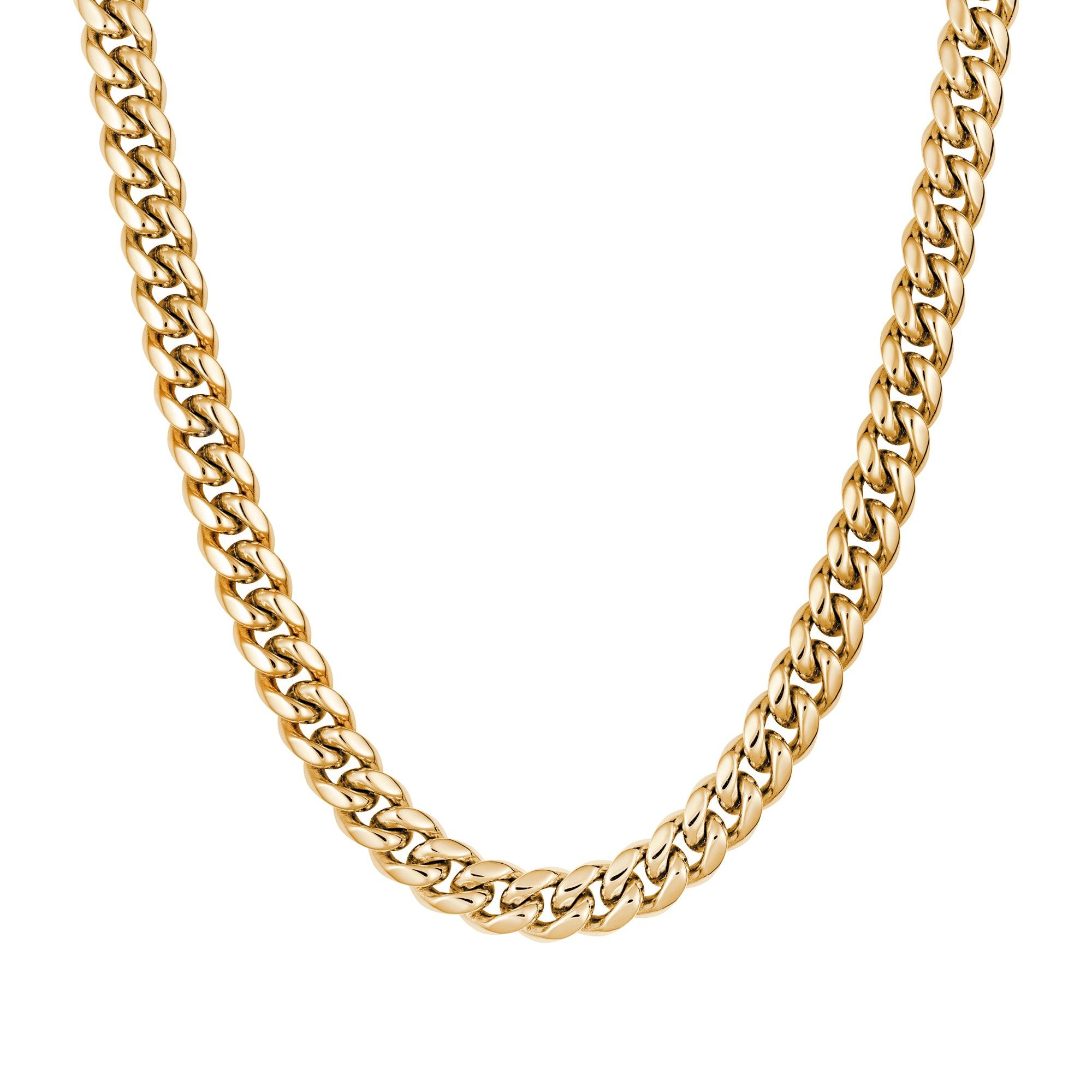 Miami Cuban Link 8mm Złoto - IcedStuff
