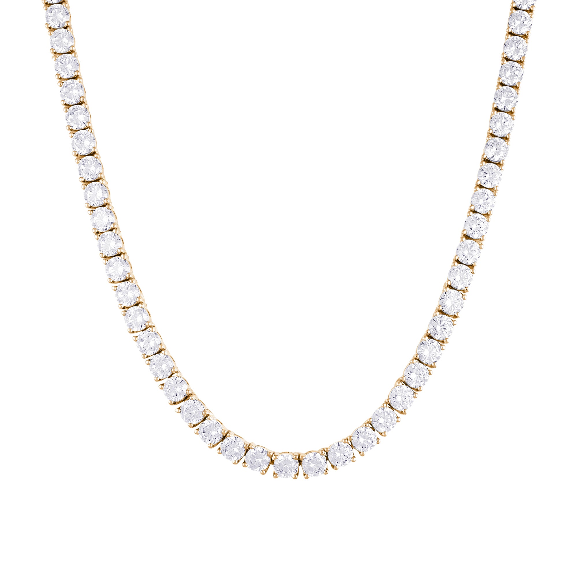 Łańcuch Tennis 5mm Złoto