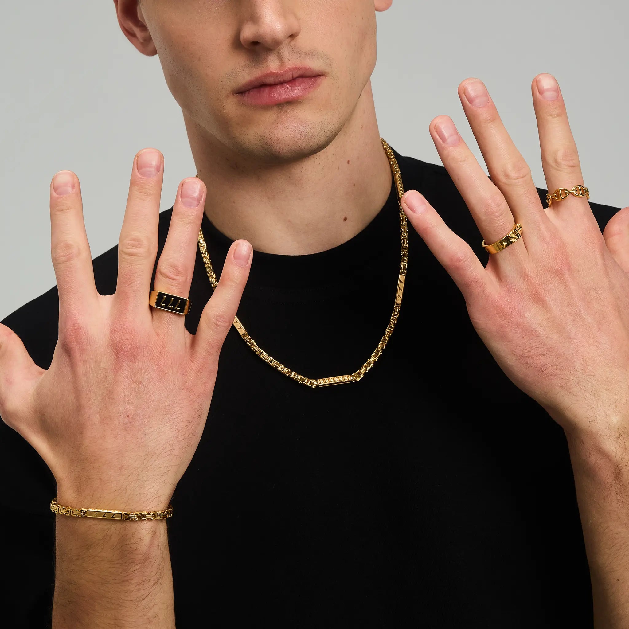 Pierścień IS Star Złoto