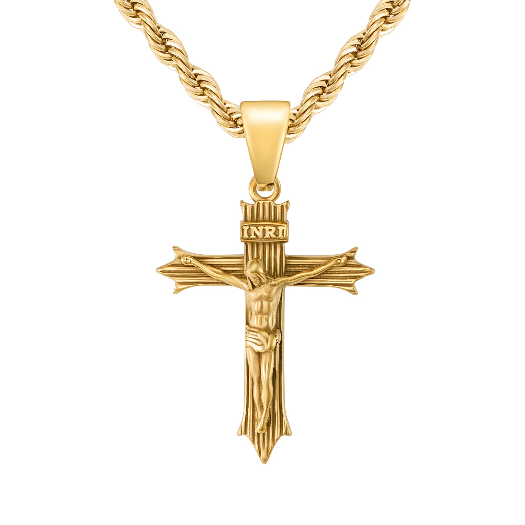 Zawieszka Crucifix Złoto