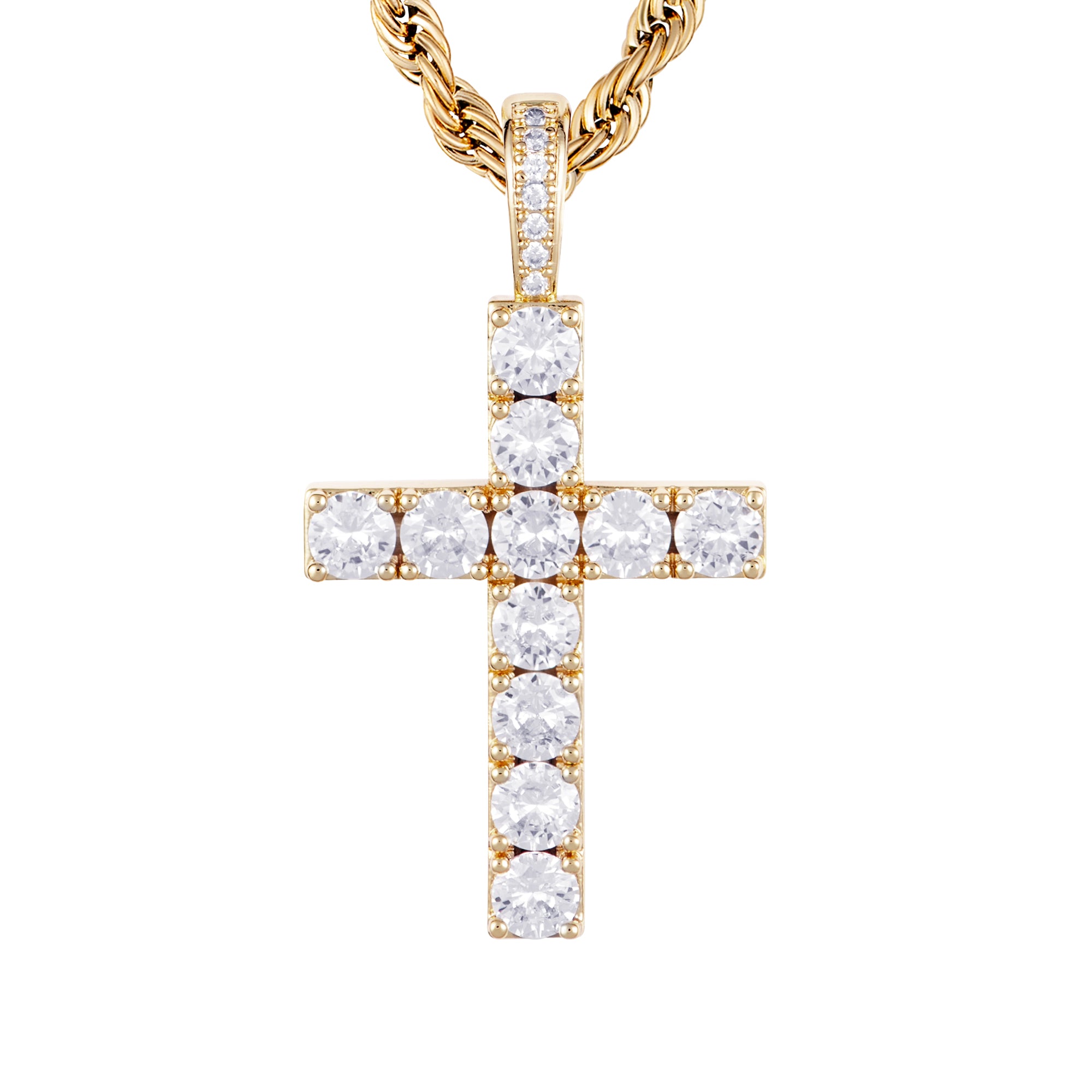 Zawieszka Diamond Cross Złoto