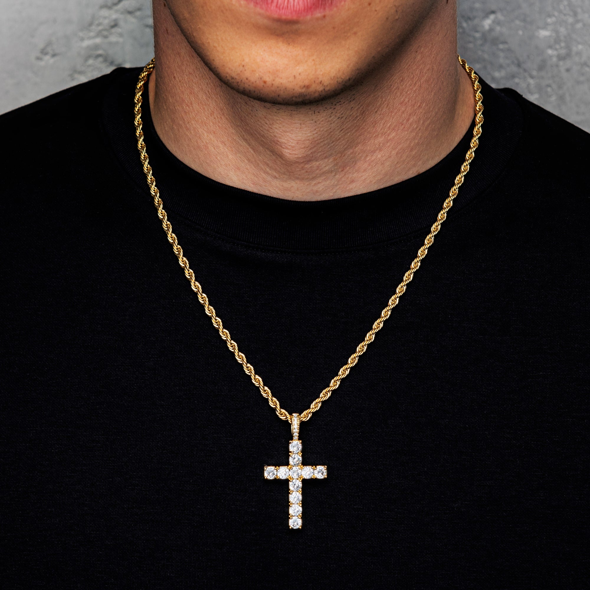 Zawieszka Diamond Cross Złoto