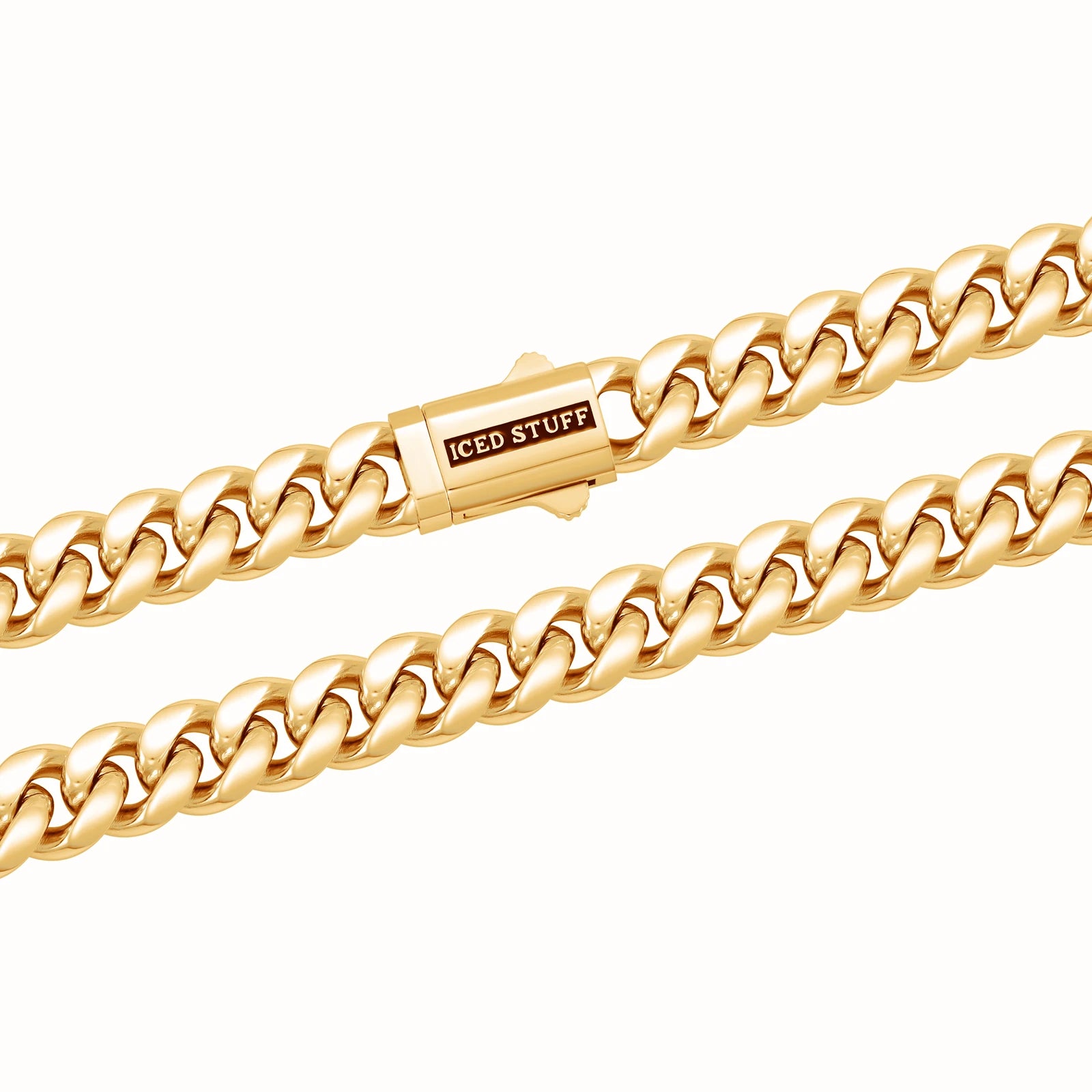 Bransoletka Premium Miami Cuban Link 10mm Złoto