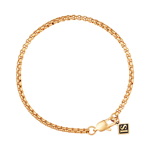 Bransoletka Rolo 3mm Złoto