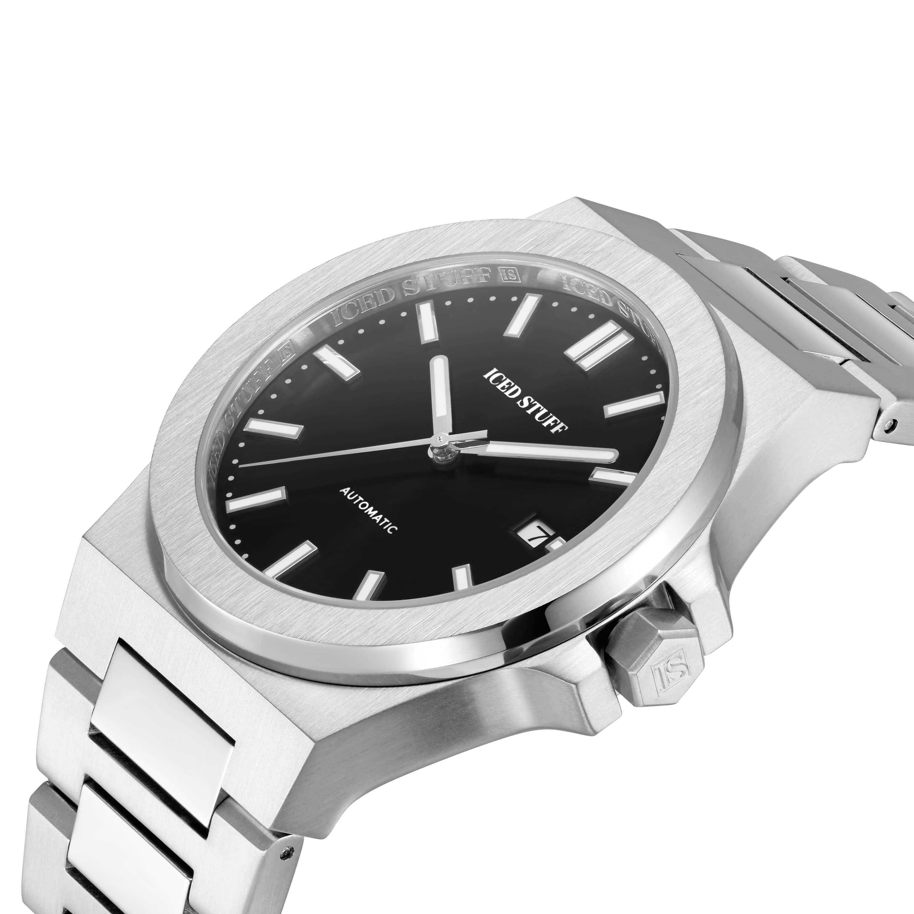Zegarek Alpha Champ Automatic 40mm Białe Złoto