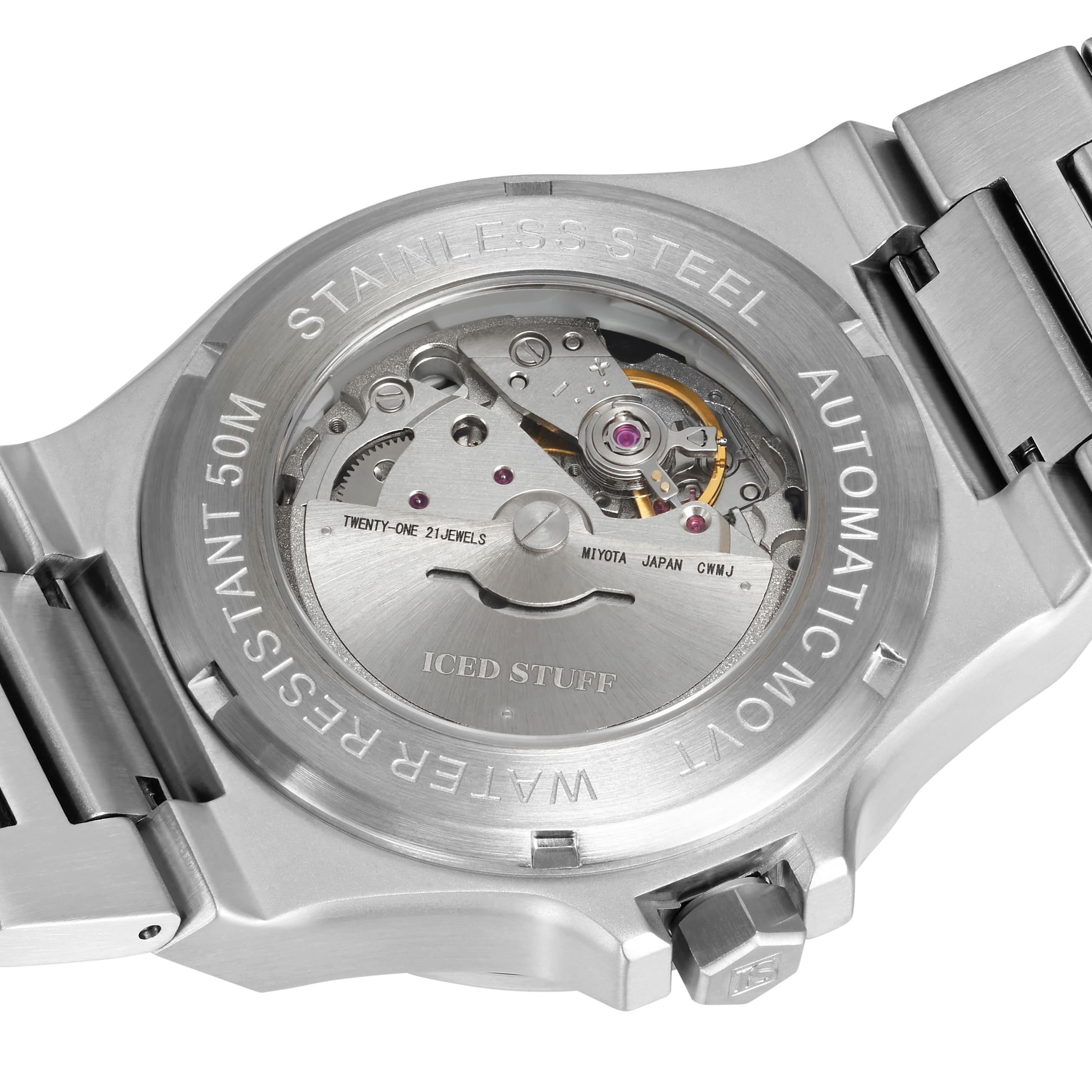 Zegarek Alpha Champ Automatic 40mm Białe Złoto