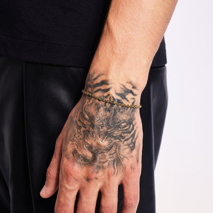 Bransoletka Ankier 3mm Złoto