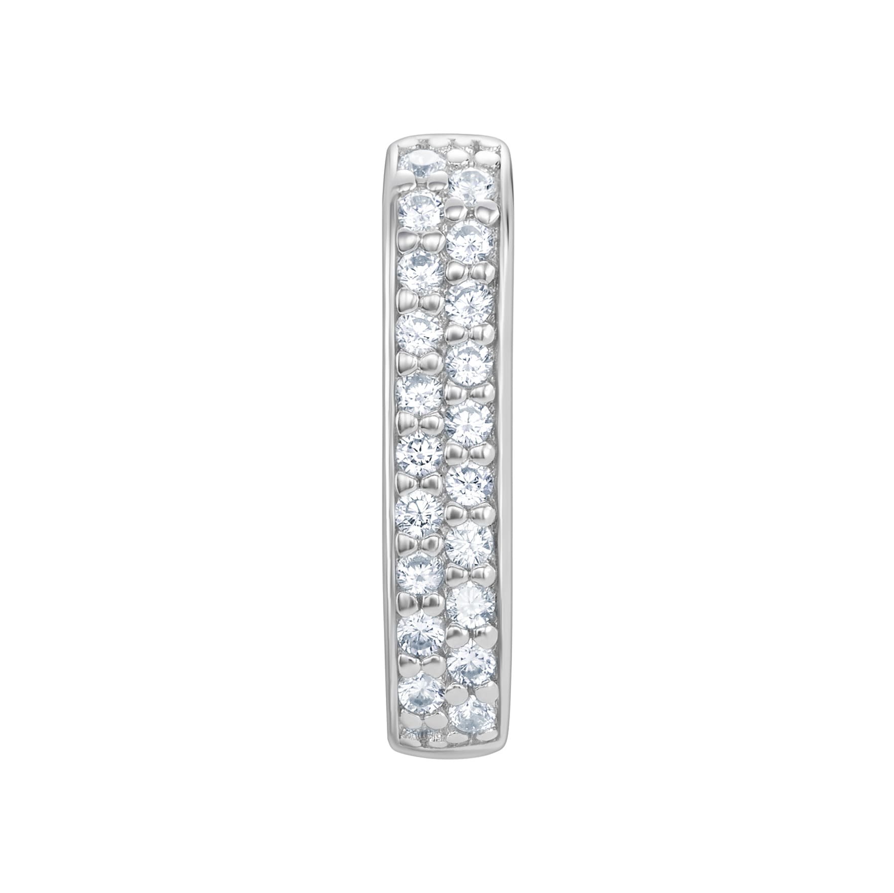 Kolczyki Diamond Rectangle S925