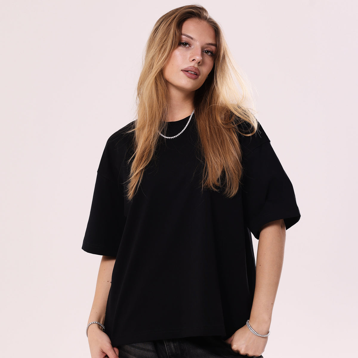 Koszulka ICE ICE BABY Fluo Czarna Boxy Fit
