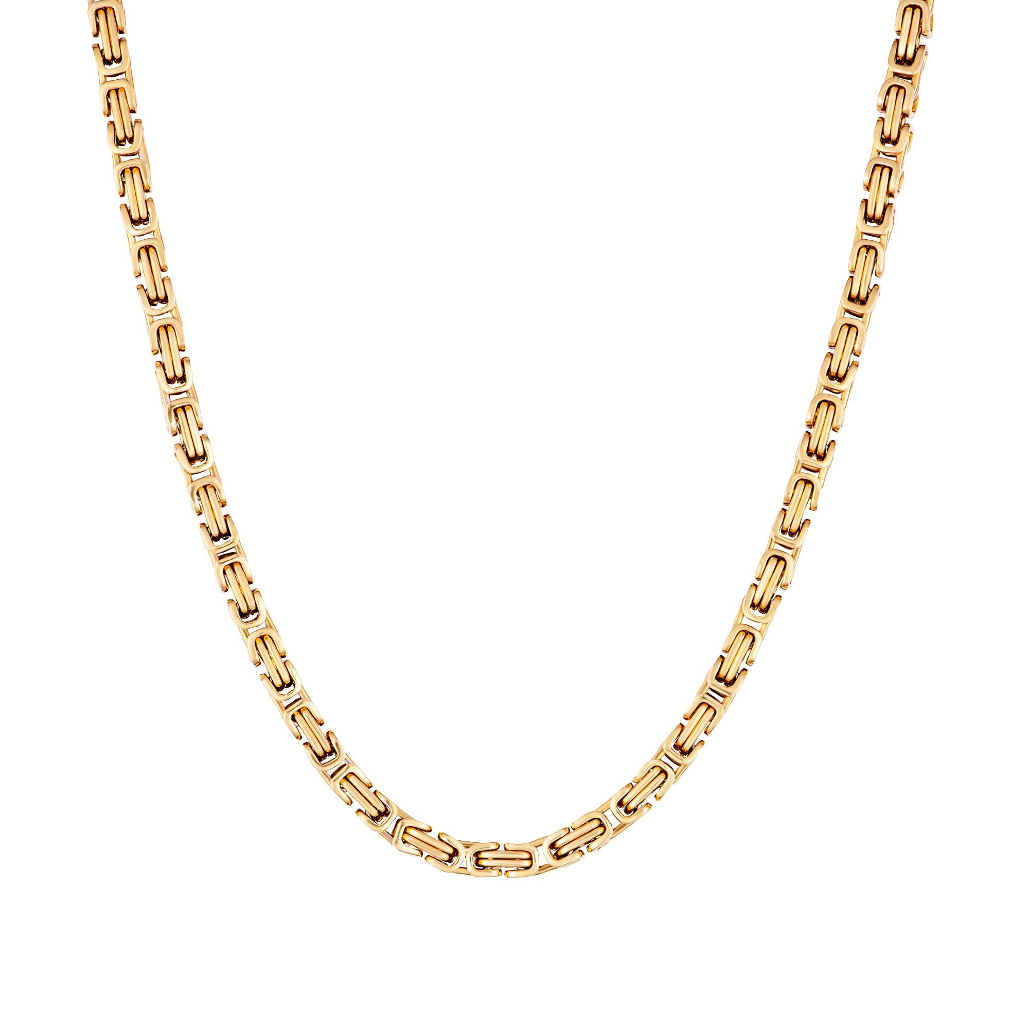 Łańcuch Królewski 4mm Złoto - IcedStuff