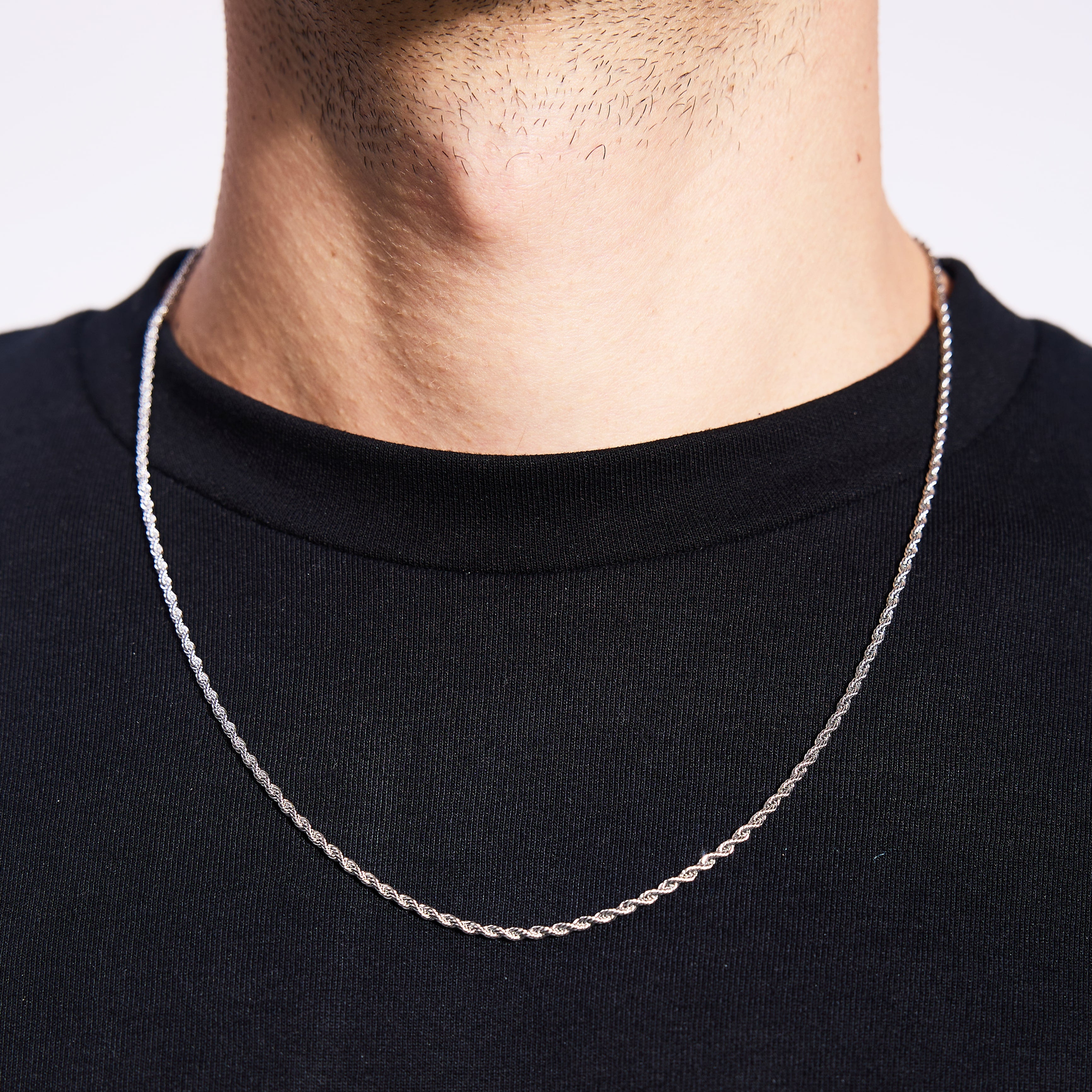 『Hollywood CHAIN BROWN×SILVER』 Buy Silver Tone Chunky Chain Necklace from Next Netherlands