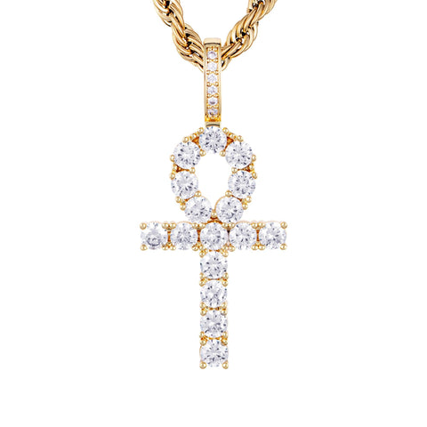 Zawieszka ANKH Cross Złoto