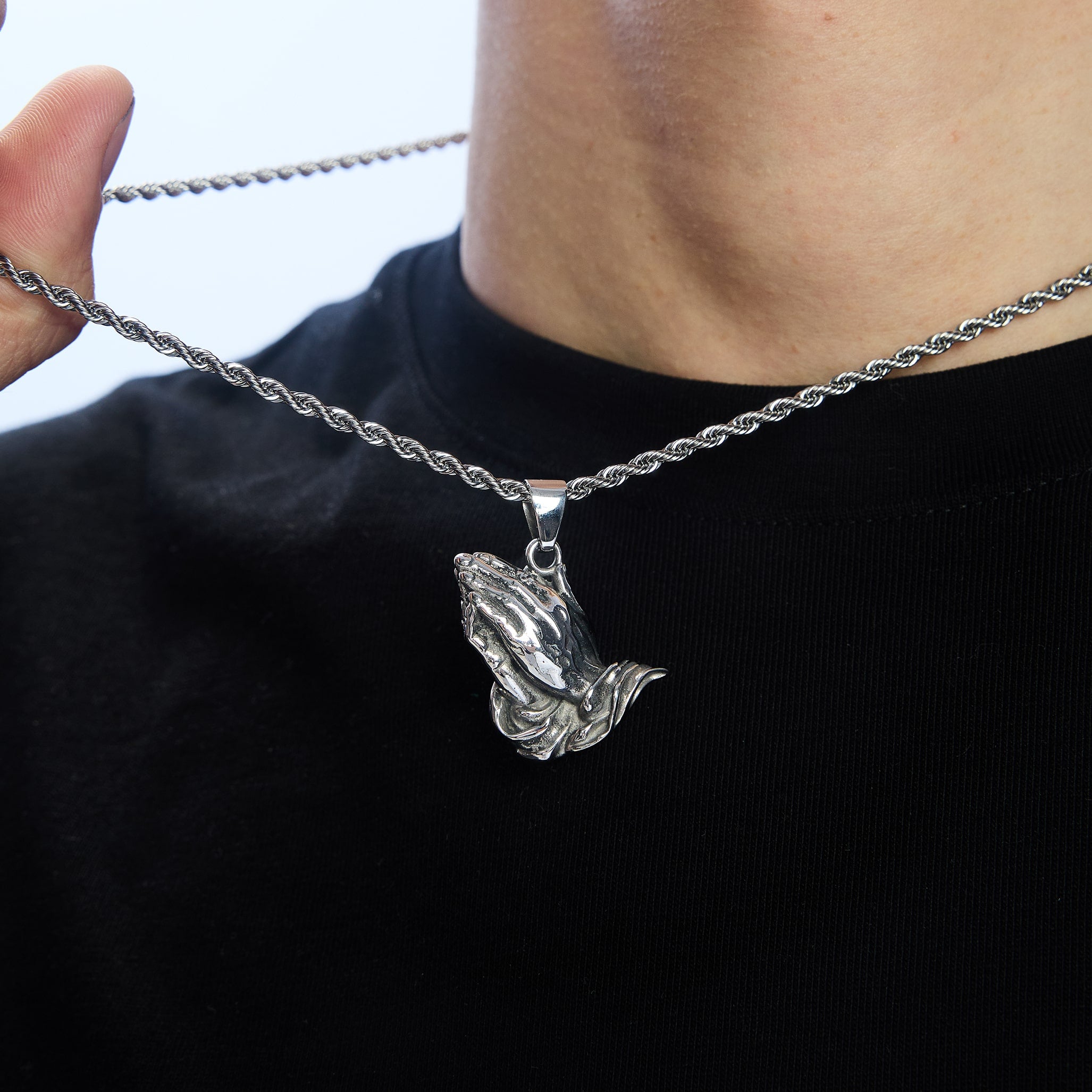 Zawieszka Blessed Białe Złoto