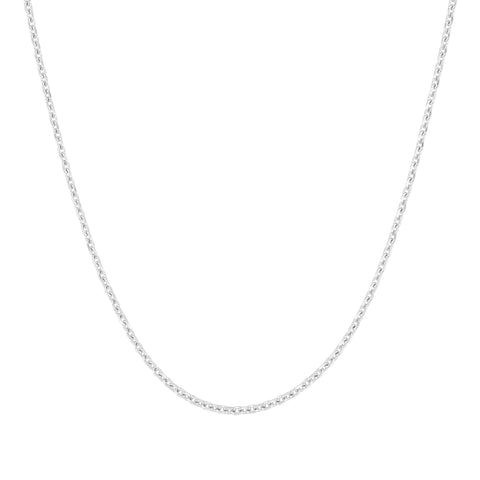 Łańcuch Ankier 3mm Białe Złoto