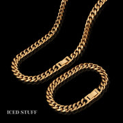 MIAMI CUBAN LINK 8MM ZŁOTO